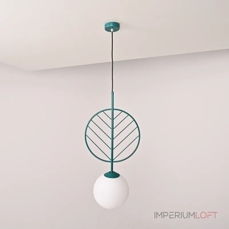 Подвесной светильник LEAF B Green от ImperiumLoft