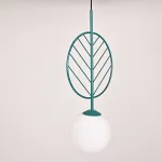 Подвесной светильник LEAF B Green от ImperiumLoft