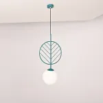 Подвесной светильник LEAF B Green от ImperiumLoft