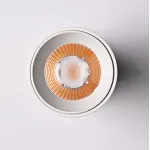 Потолочный светильник Zyppa White H15 от ImperiumLoft синего цвета с круглым деревянным элементом