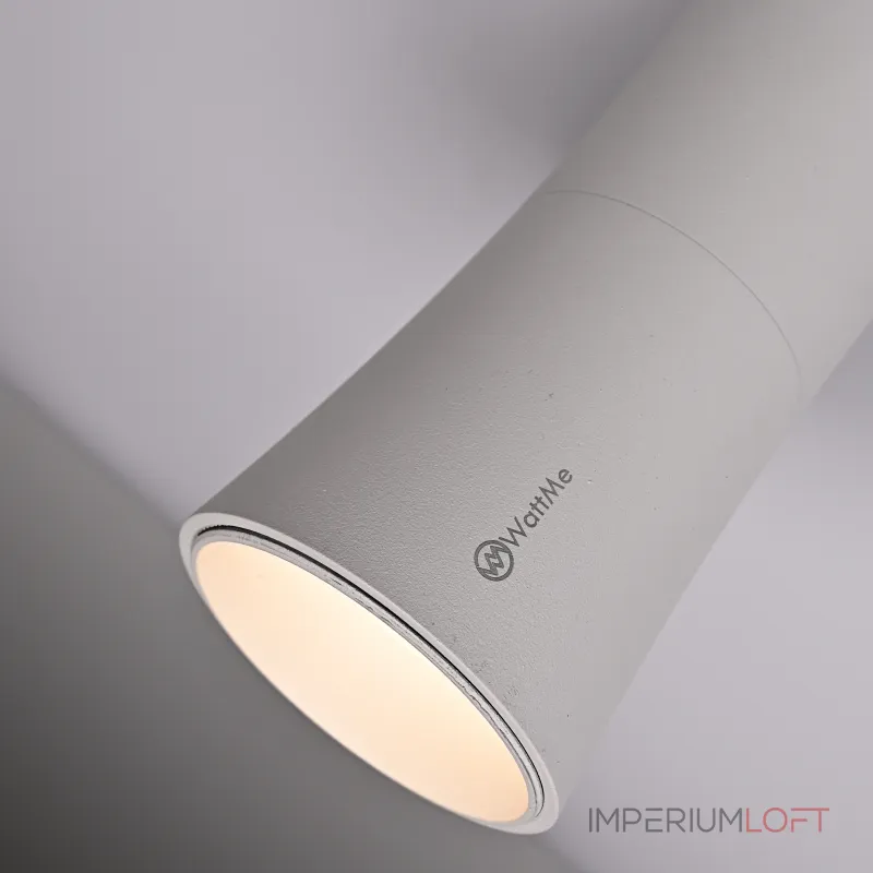 Потолочный светильник Zyppa White H15 от ImperiumLoft синего цвета с круглым деревянным элементом