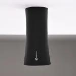 Потолочный светильник Zyppa Black H15 от ImperiumLoft синего цвета с круглым деревянным элементом