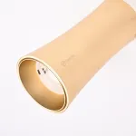 Потолочный светильник Zyppa Gold H15 от ImperiumLoft синего цвета с круглым деревянным элементом