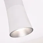 Потолочный светильник Zyppa Silver H15 от ImperiumLoft синего цвета с круглым деревянным элементом