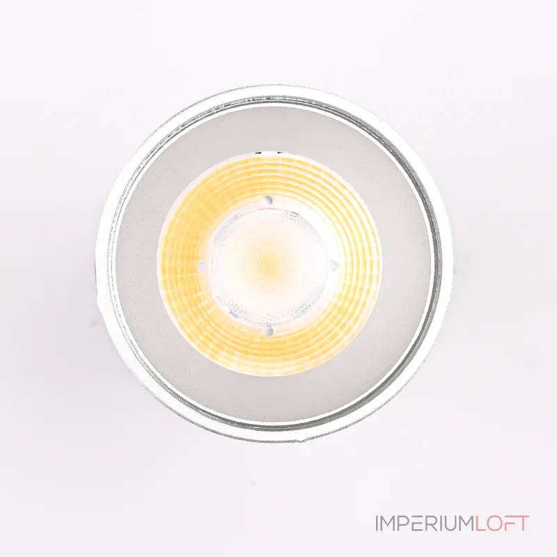 Потолочный светильник Zyppa Silver H15 от ImperiumLoft синего цвета с круглым деревянным элементом