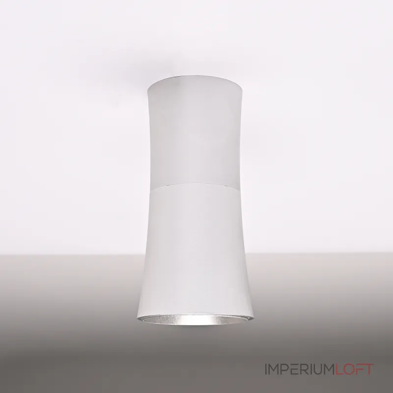 Потолочный светильник Zyppa Silver H15 от ImperiumLoft синего цвета с круглым деревянным элементом