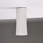 Потолочный светильник Zyppa White H12 от ImperiumLoft синего цвета с круглым деревянным элементом