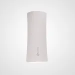 Потолочный светильник Zyppa White H12 от ImperiumLoft синего цвета с круглым деревянным элементом