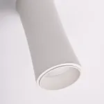 Потолочный светильник Zyppa White H12 от ImperiumLoft синего цвета с круглым деревянным элементом