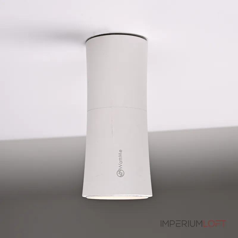 Потолочный светильник Zyppa White H12 от ImperiumLoft синего цвета с круглым деревянным элементом