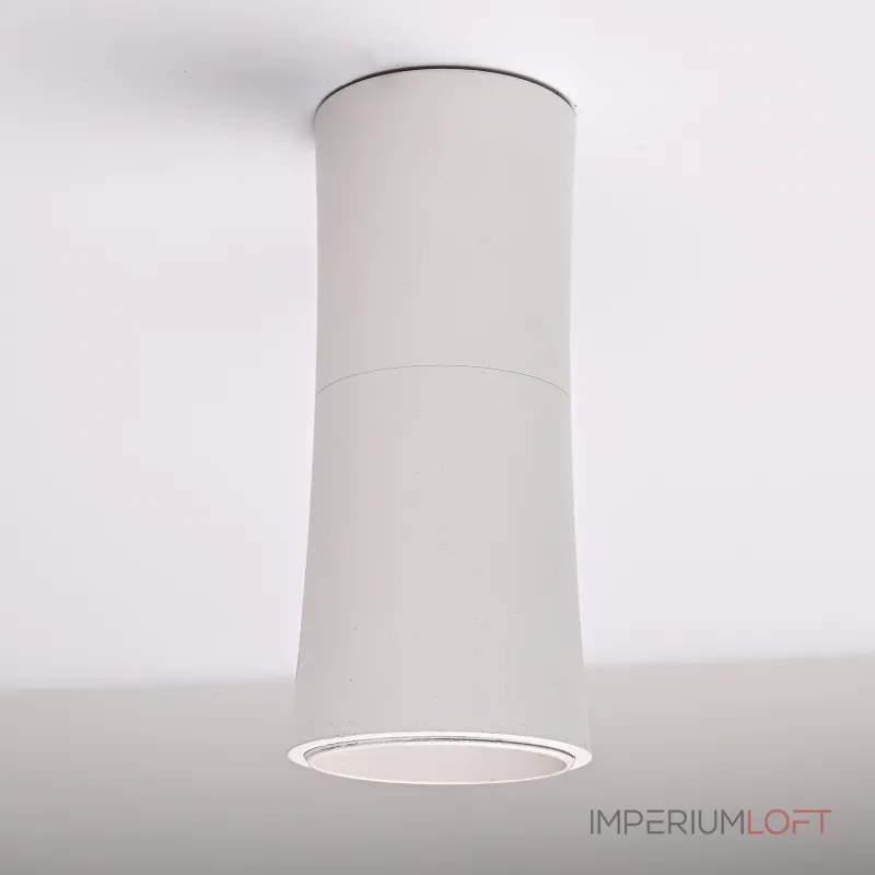 Потолочный светильник Zyppa White H12 от ImperiumLoft синего цвета с круглым деревянным элементом