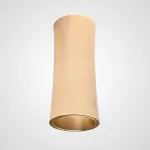 Потолочный светильник Zyppa Gold H12 от ImperiumLoft синего цвета с круглым деревянным элементом