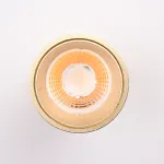 Потолочный светильник Zyppa Gold H12 от ImperiumLoft синего цвета с круглым деревянным элементом