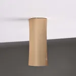 Потолочный светильник Zyppa Gold H12 от ImperiumLoft синего цвета с круглым деревянным элементом