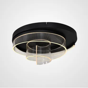 Потолочная люстра Riven Black D50 Потолочная люстра Riven Black D50