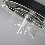 Потолочная люстра Riven Black D50