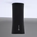 Потолочный светильник Zyppa Black H12 от ImperiumLoft синего цвета с круглым деревянным элементом