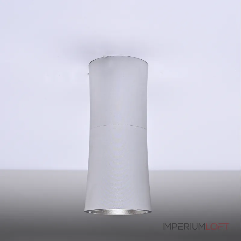 Потолочный светильник Zyppa Silver H12 от ImperiumLoft синего цвета с круглым деревянным элементом