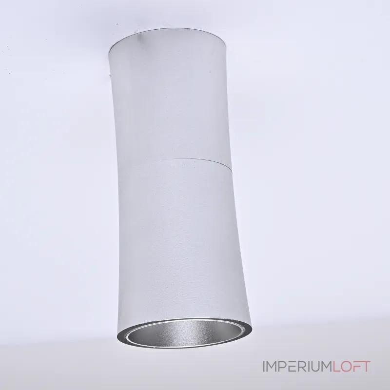 Потолочный светильник Zyppa Silver H12 от ImperiumLoft синего цвета с круглым деревянным элементом