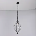 Подвесной светодтодный светильник Cove Black D28 от ImperiumLoft