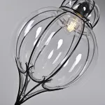 Подвесной светодтодный светильник Cove Black D28 от ImperiumLoft