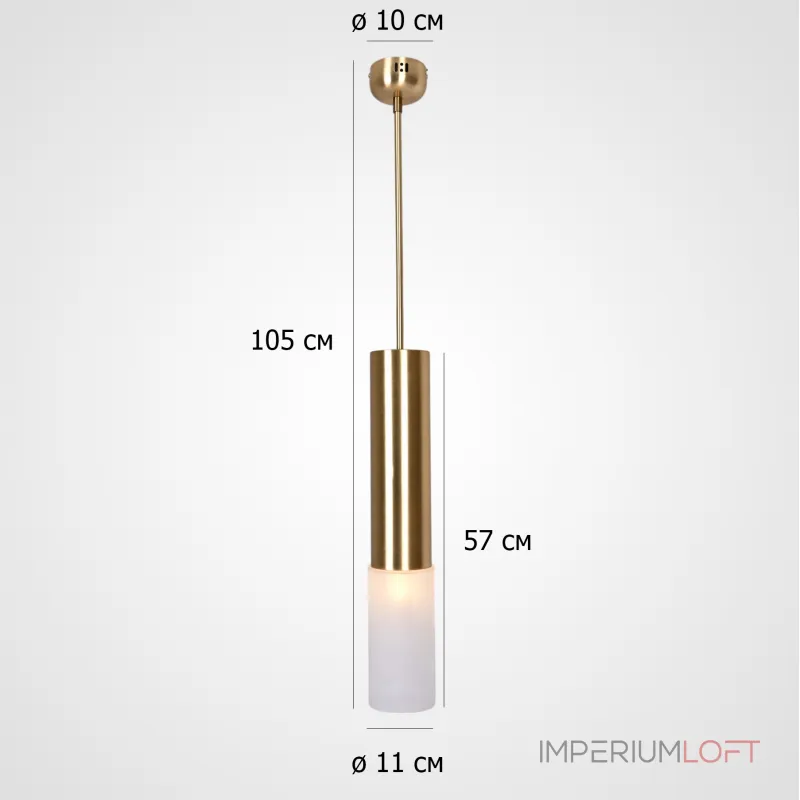 Подвесной светильник Tevra Gold D11