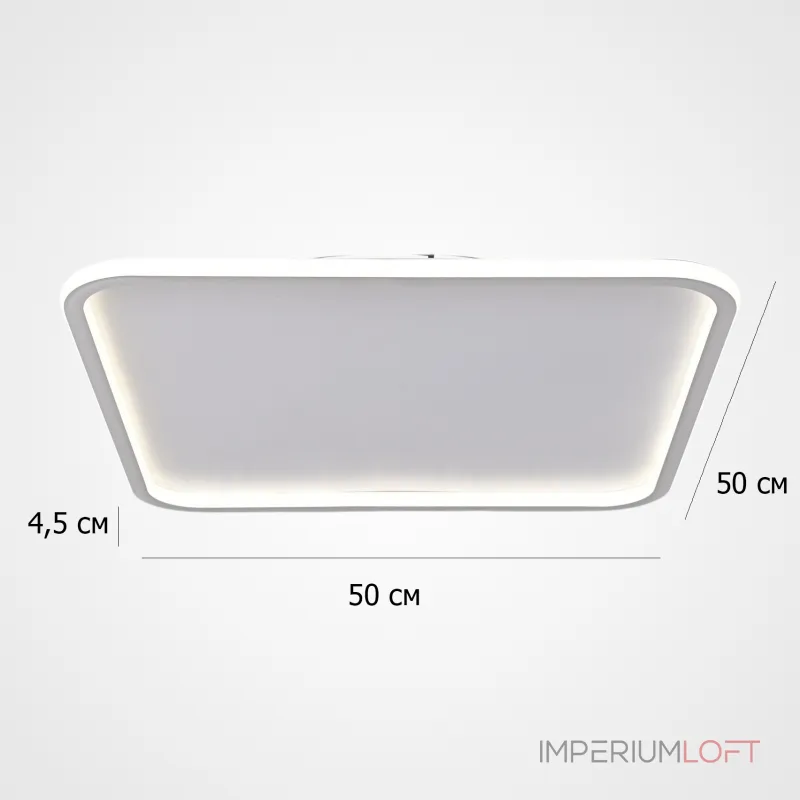 Потолочный светильник Imperio Quadro L50 3000, 4000, 6000K от ImperiumLoft