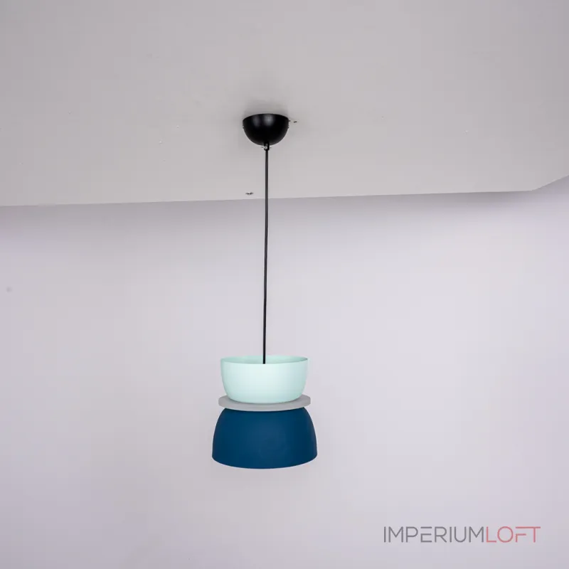 Подвесной светильник ILO D22 blue/mint от ImperiumLoft