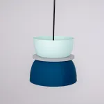 Подвесной светильник ILO D22 blue/mint от ImperiumLoft