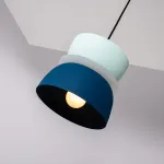 Подвесной светильник ILO D22 blue/mint от ImperiumLoft