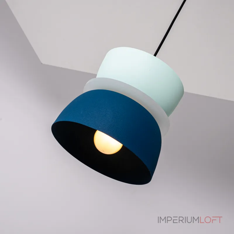 Подвесной светильник ILO D22 blue/mint от ImperiumLoft