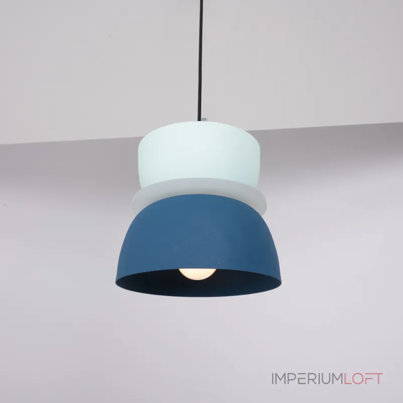 Подвесной светильник ILO D22 blue/mint от ImperiumLoft