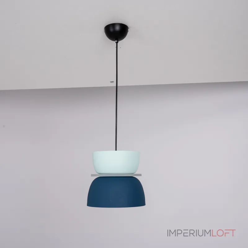 Подвесной светильник ILO D22 blue/mint от ImperiumLoft
