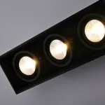 Встраиваемый светодиодный светильник LUMO L3 Black 4000 от ImperiumLoft