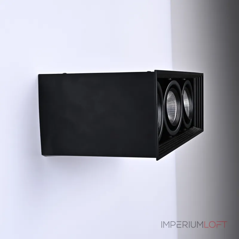 Встраиваемый светодиодный светильник LUMO L3 Black 4000 от ImperiumLoft