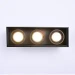 Встраиваемый светодиодный светильник LUMO L3 Black 4000 от ImperiumLoft