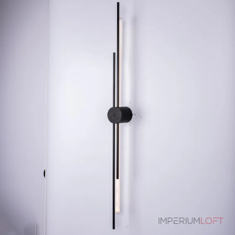 Настенный светильник TINUS H103 Black от ImperiumLoft