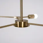 Люстра на штанге LATE D86 Gold от ImperiumLoft