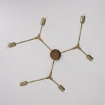 Люстра на штанге LATE D86 Gold от ImperiumLoft