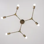 Люстра на штанге LATE D86 Gold от ImperiumLoft