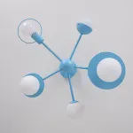 Люстра на штанге HENDY Blue