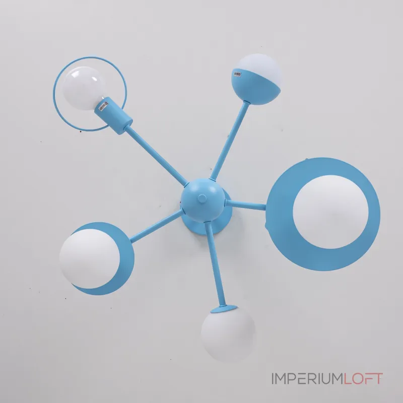 Люстра на штанге HENDY Blue