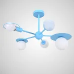 Люстра на штанге HENDY Blue