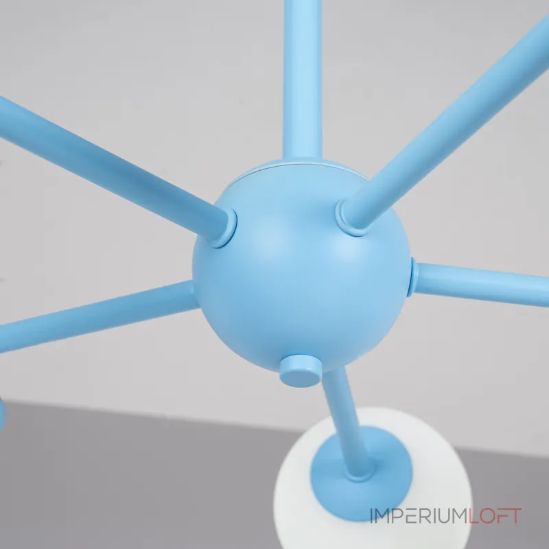 Люстра на штанге HENDY Blue