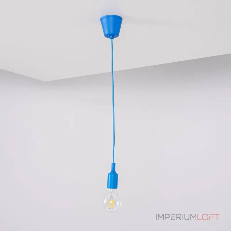 Подвесной светильник Muuto E27 Blue от ImperiumLoft