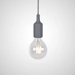 Подвесной светильник Muuto E27 Grey