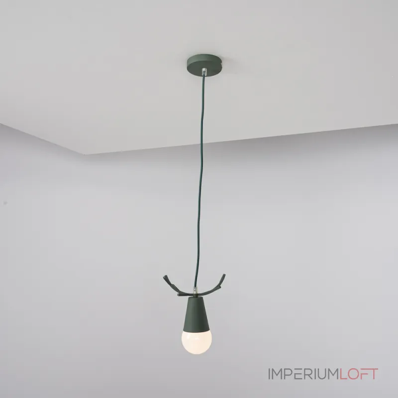 Подвесной светильник DEER ONE Зеленый от ImperiumLoft