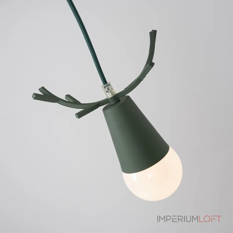 Подвесной светильник DEER ONE Зеленый от ImperiumLoft