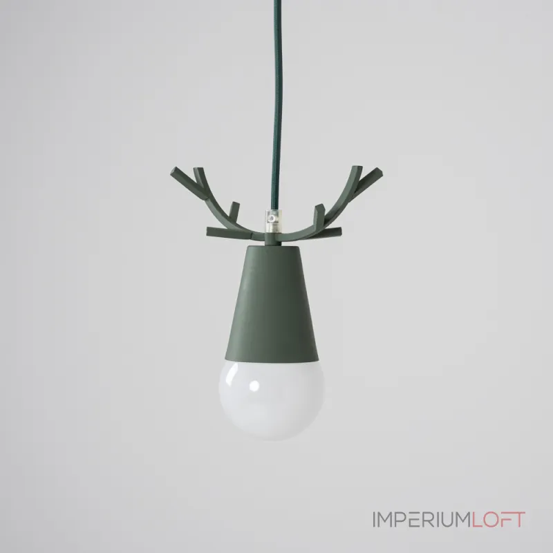 Подвесной светильник DEER ONE Зеленый от ImperiumLoft