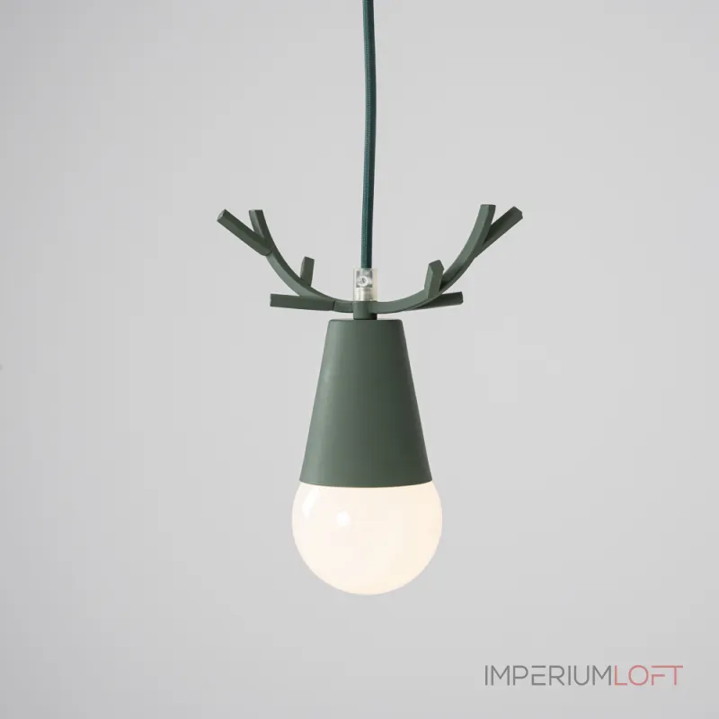 Подвесной светильник DEER ONE Зеленый от ImperiumLoft
